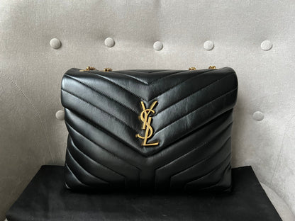 Yves Saint Laurent (YSL) Medium Black Lou