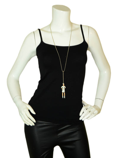 Chanel VIP Coco Mademoiselle Figurine Necklace/Bag Charm/Keychain