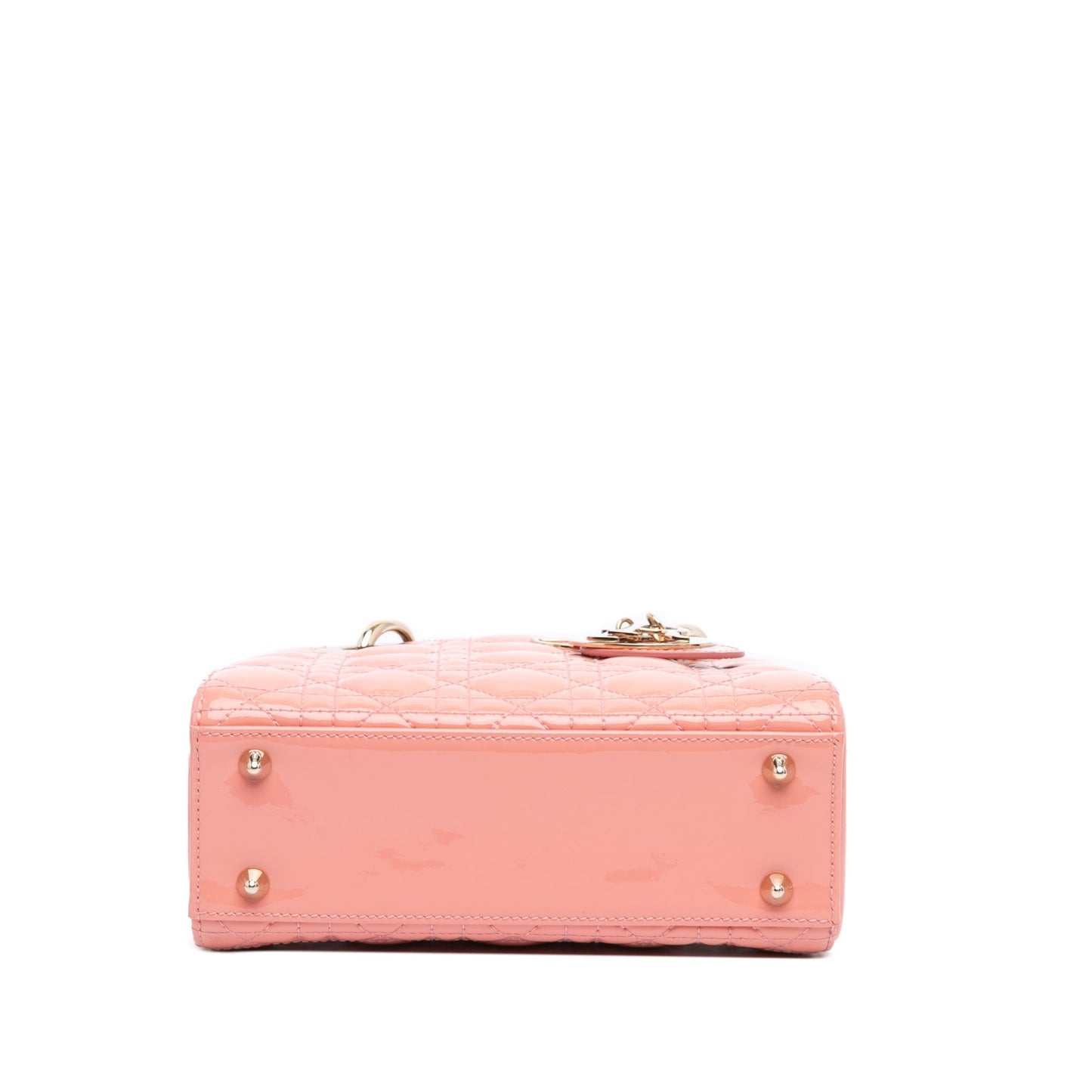 Small Patent Cannage Lady Dior