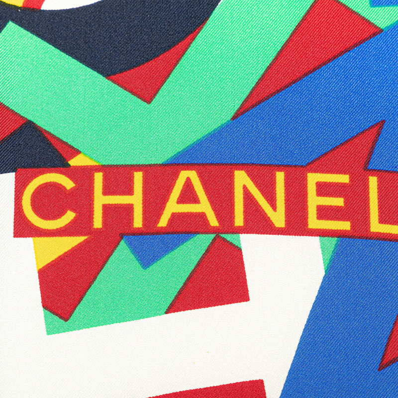 Chanel Silk Scarf Cotton Scarf in Excellent condition