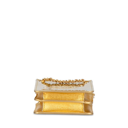 Chanel Patent Leather Crossbody Phone Holder Leather Crossbody Bag in Good condition
