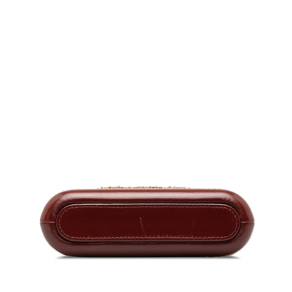 CHANEL Tweed Gabrielle Double Zip Clutch with Chain Crossbody Bag