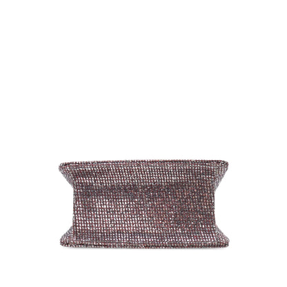 Red Chanel Mini Glitter Canvas Reissue 2.55 Flap Crossbody Bag