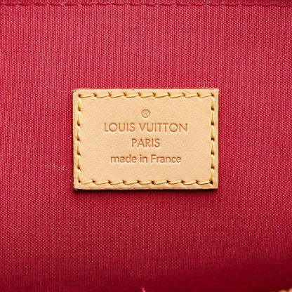 Louis Vuitton Alma GM Red Monogram Vernis