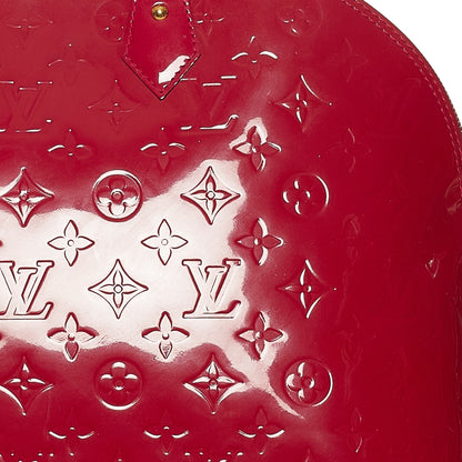 Louis Vuitton Alma GM Red Monogram Vernis