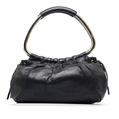 Prada Leather Ring HandBag