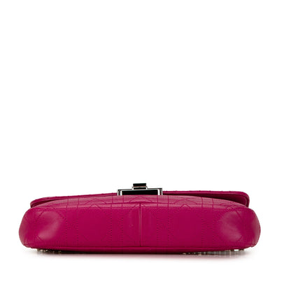 Calfskin Cannage Diorling Wallet on Chain