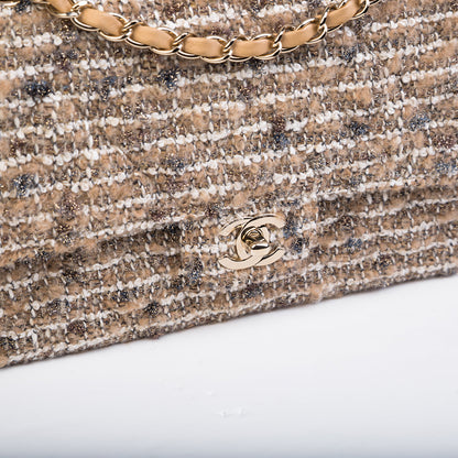 Medium Classic Flap Bag - Tweed