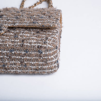 Medium Classic Flap Bag - Tweed