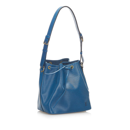 Louis-Vuitton Epi Petit Noe Toledo Blue