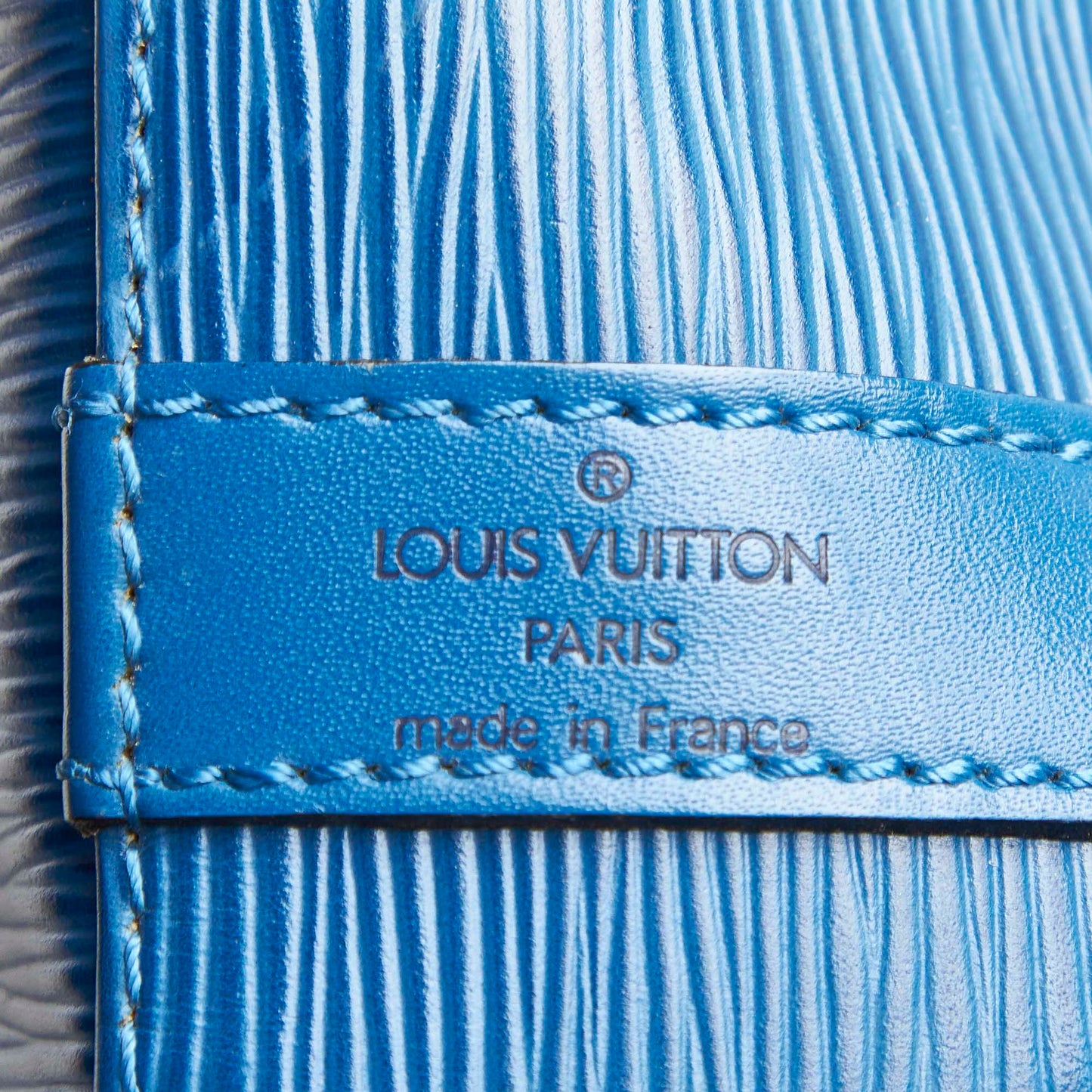 Louis-Vuitton Epi Petit Noe Toledo Blue