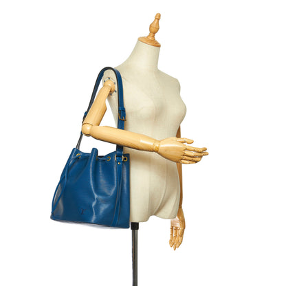 Louis-Vuitton Epi Petit Noe Toledo Blue