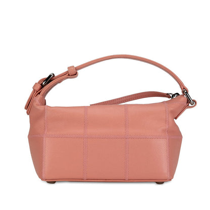 Chanel Caviar Square Stitched Bag Leather Handbag in Good condition