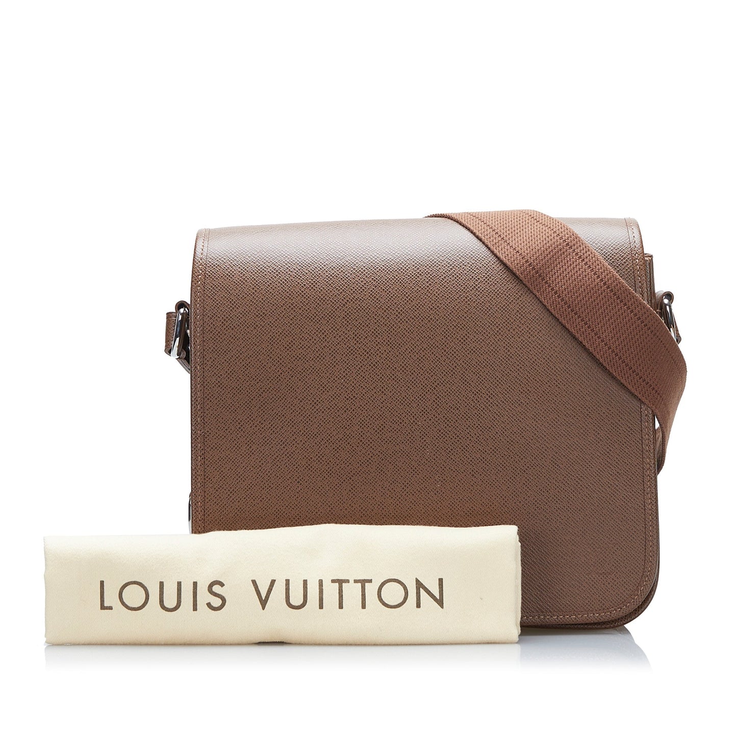 LOUIS VUITTON Taiga Andrei Crossbody Bag