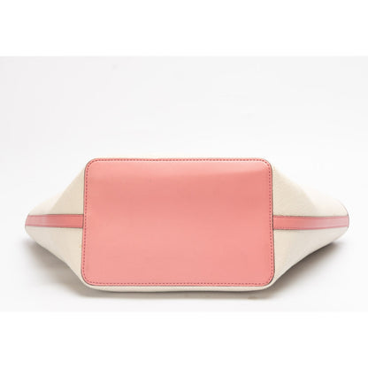 Michael Kors Kimber White/Pink Tote