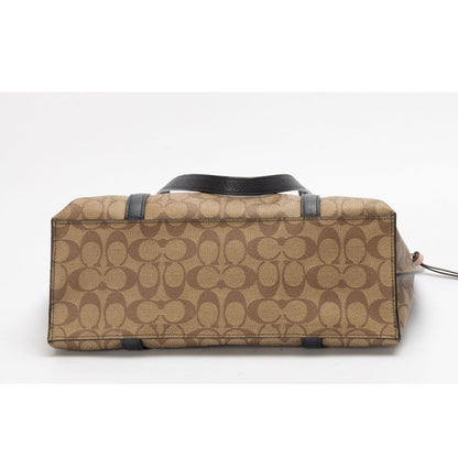 Coach Colorblock Signature Canvas May Tote Bag