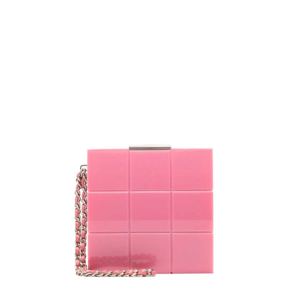 Pink Choco Bar Minaudière Clutch