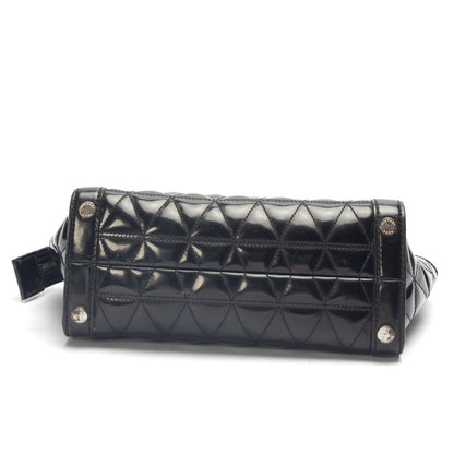 Michael Kors Vivianne Black Convertible Satchel