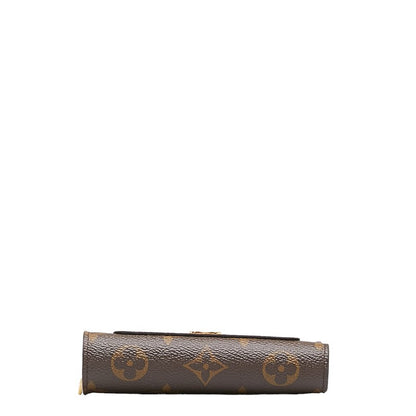 Louis Vuitton Monogram Giant Reverse Portfolio Juliet Double Folded Wallet M69432 Marlon Brown PVC Leather  Louis Vuitton