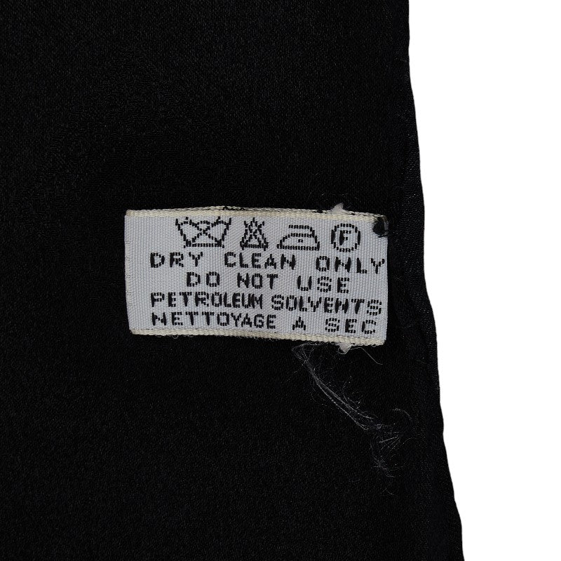 Chanel Cocomark Chain carf Black Red Multicolor Silk  Chanel