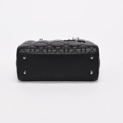 Dior Black Cannage Lambskin Small MyABC Lady Dior Bag