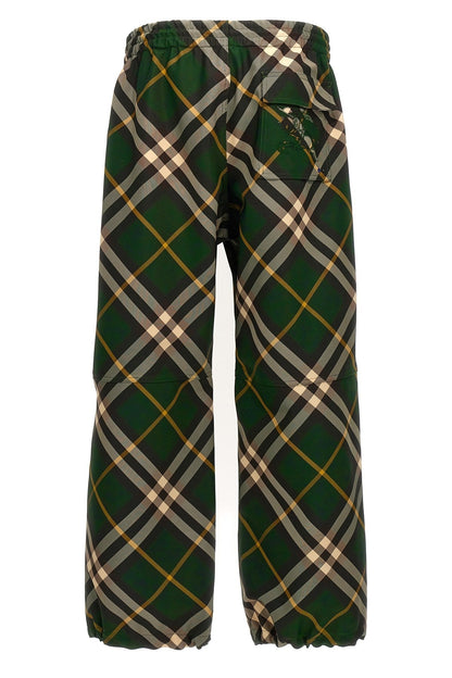 Burberry Men Check Pants