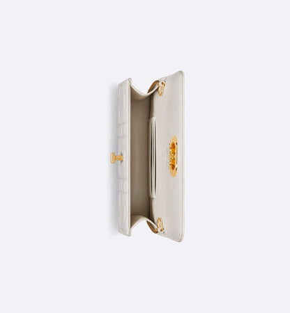 Miss Caro Pouch with Chain white