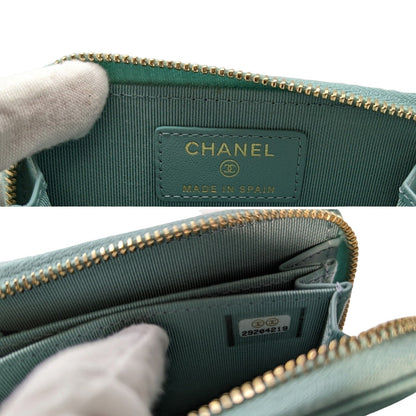 Chanel Coin Purse Interlocking CC Logo Wallet