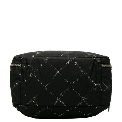 Chanel  Travel Line Handbags Mini Boston Bag Black Nylon Vinyl  CHANEL
