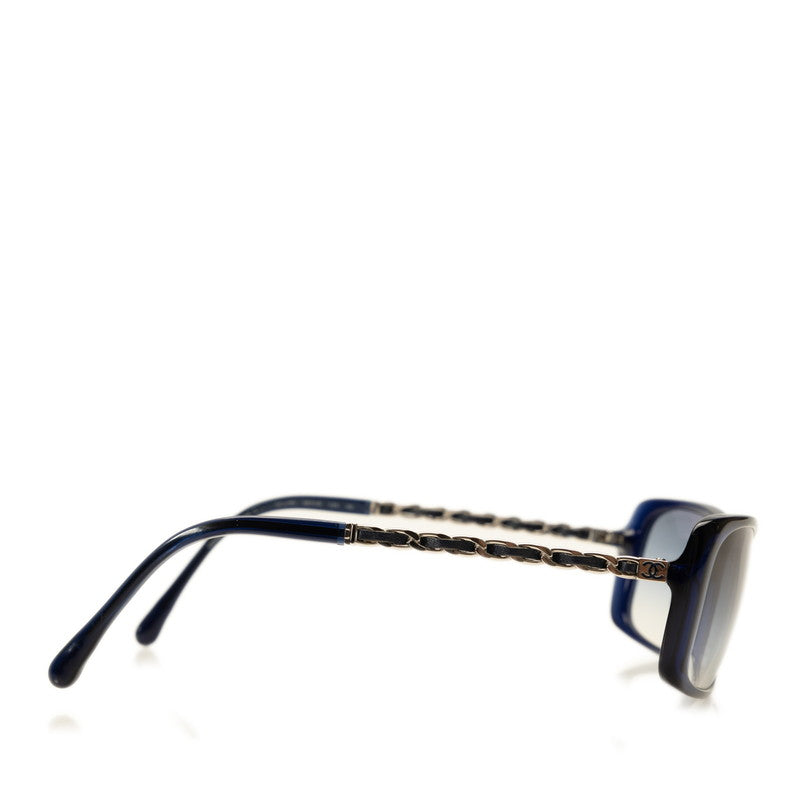 Chanel Cocomark un Glasses Blue Silver  Lady Chanel