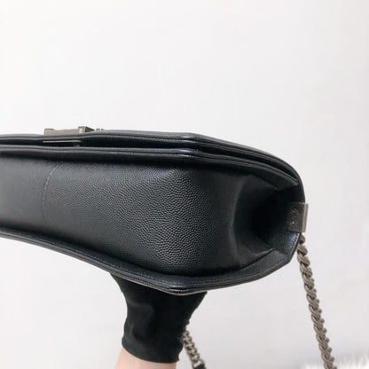 Le Boy Old Medium Caviar Black RHW
