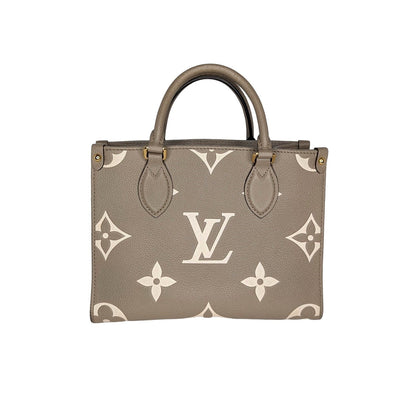 Louis Vuitton Bicolor Monogram Giant Empreinte OnTheGo PM