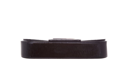 Louis Vuitton Sobe Black Patent Epi Leather Clutch