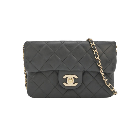 Vintage Chanel Flap Black 250325781120497