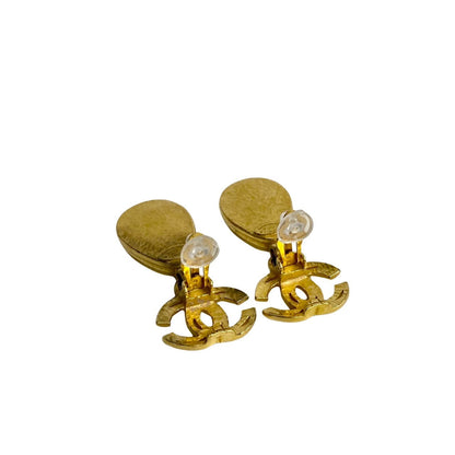 CHANEL Earring Gold Plated gold