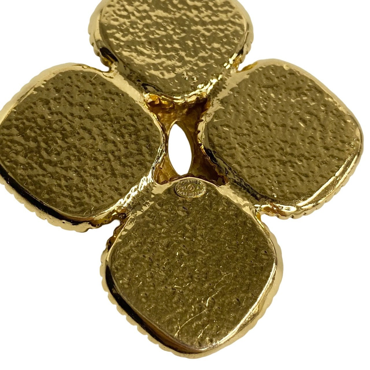 CHANEL Necklace Gold Plated gold