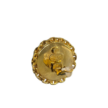 CHANEL Earring Gold Plated gold