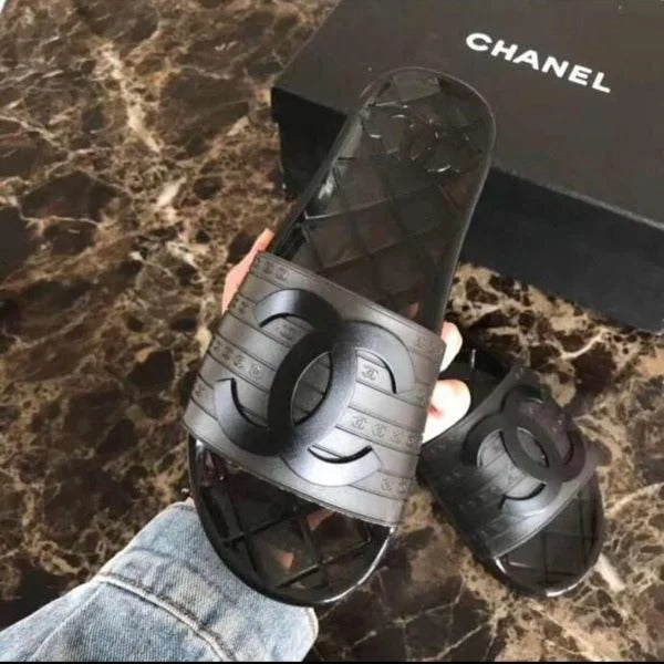 Chanel Big CC Pool Slides