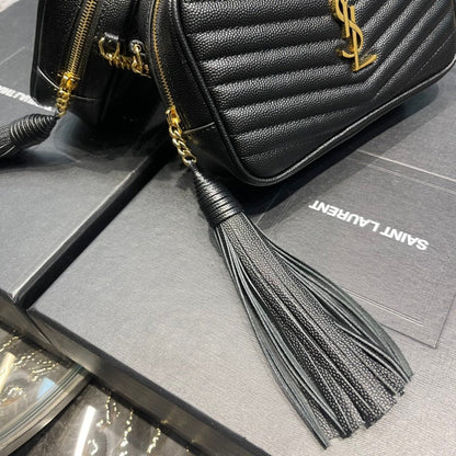 Yves Saint Laurent Lou Mini Bag Black