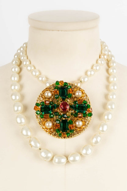 Collier pendentif Chanel 1997