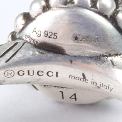 Gucci Silver Silver Ring Jewelry