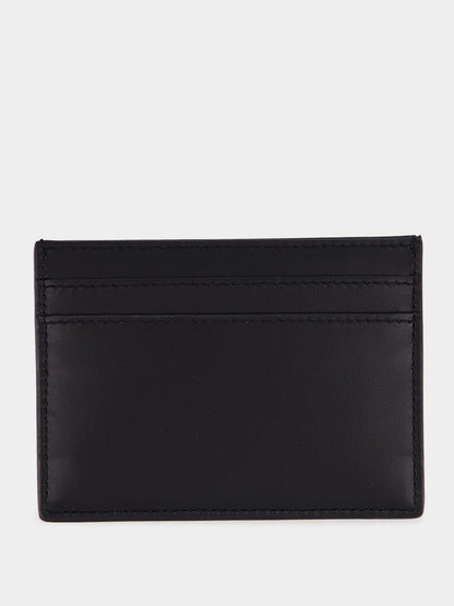 Black Matte Leather Card Case