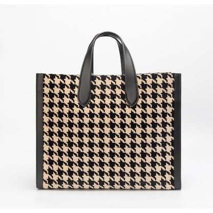 Kate Spade Black Multi Manhattan Large Tote