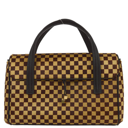 Louis Vuitton 2001 Damier Sauvage Lion HandBag M92131