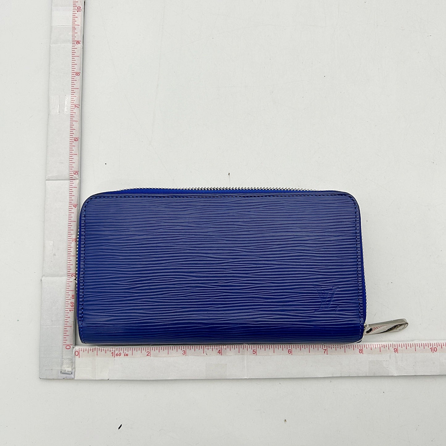 LOUIS VUITTON Epi Zippy Wallet Blue lv3323gg