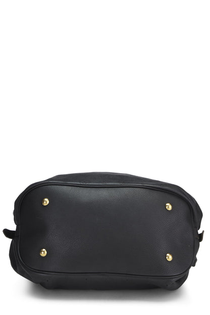 Louis Vuitton,  Black Monogram Mahina XL, Black