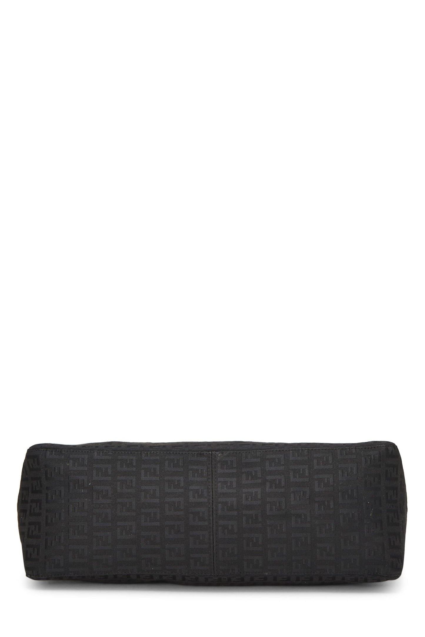 Fendi,  Black Zucchino Canvas Tote, Black