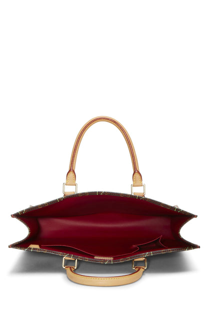 Louis Vuitton,  Takashi Murakami x Louis Vuitton Monogram Cerises Sac Plat, Brown