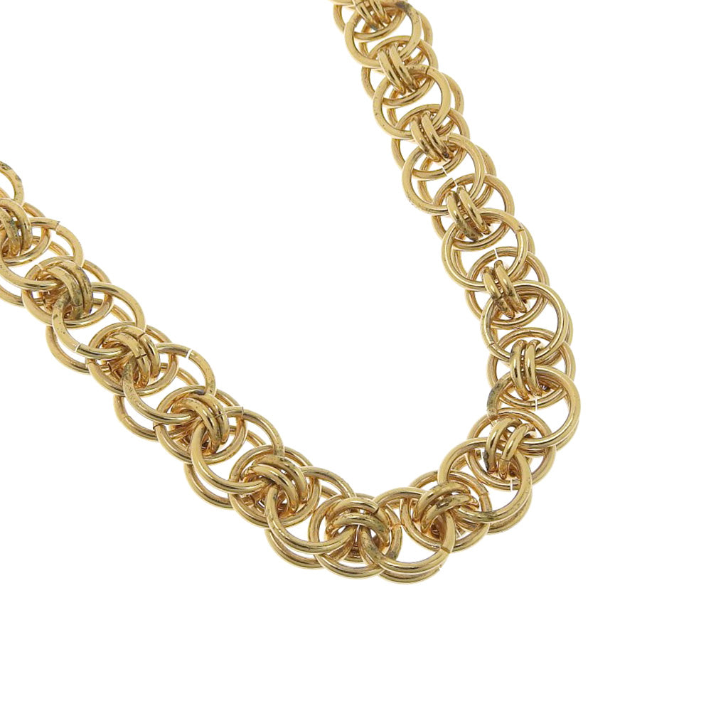 CHANEL Necklace Plated Gold gold vintage Mademoiselle Women Used