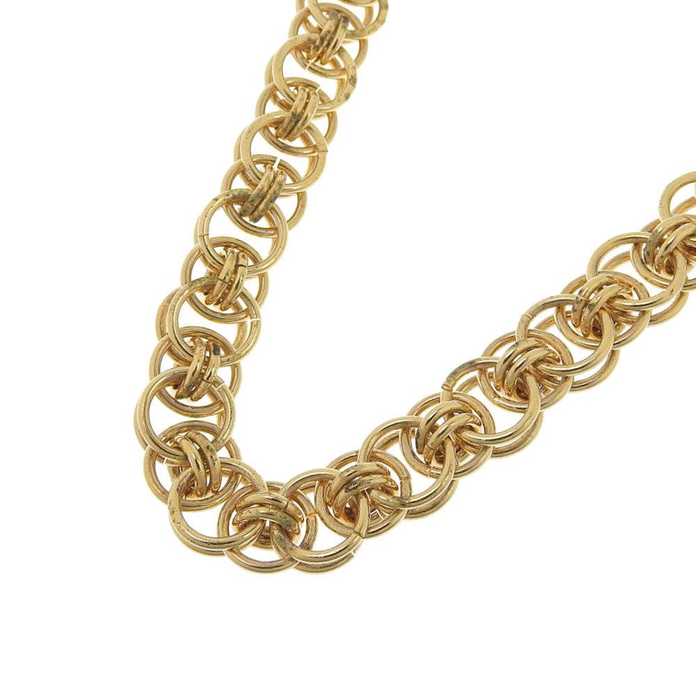 CHANEL Necklace Plated Gold gold vintage Mademoiselle Women Used